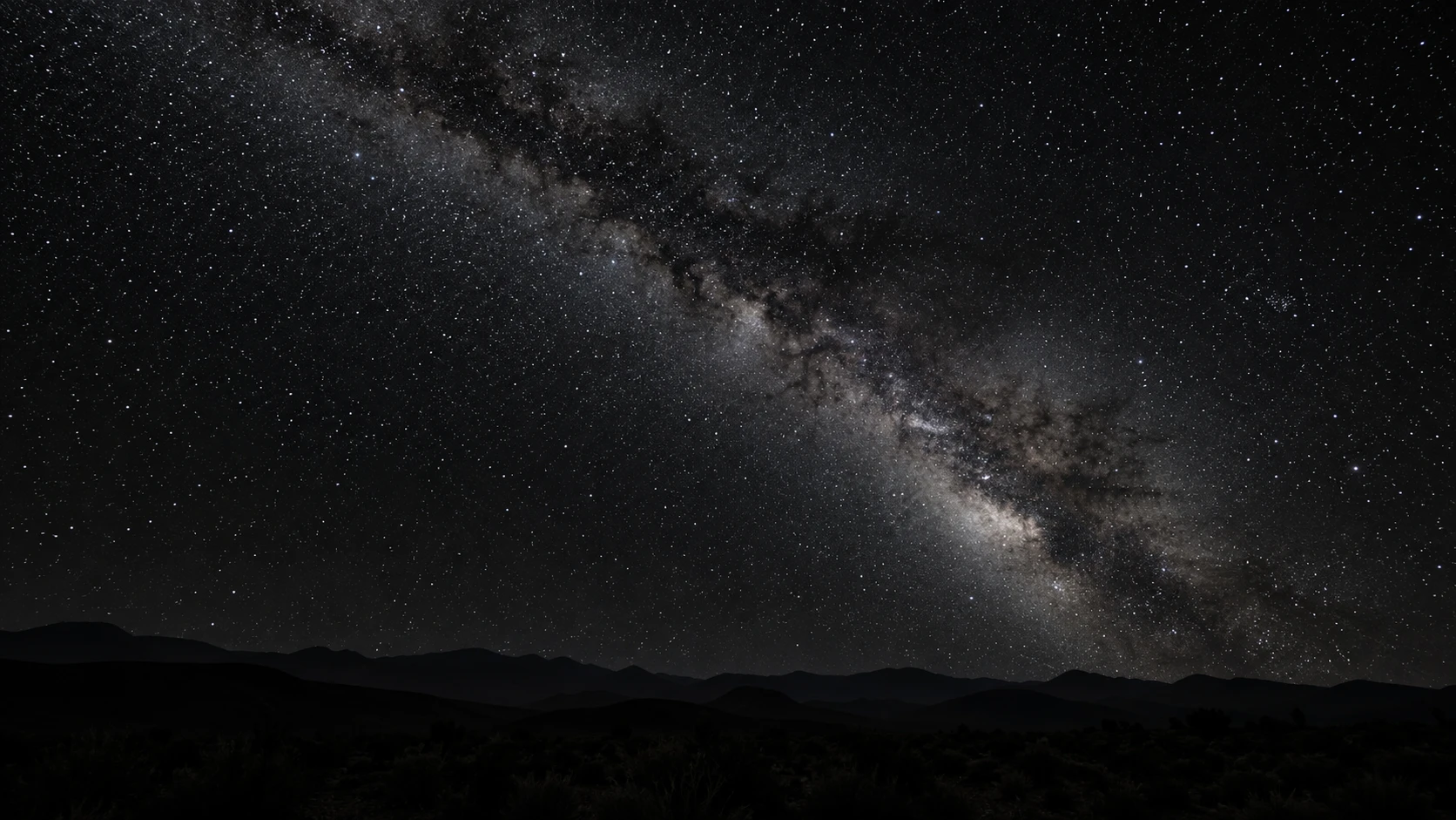 Nachthimmel über der Klein Karoo, Konzeptbild